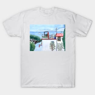 House with a View in Southern Italy T-Shirt